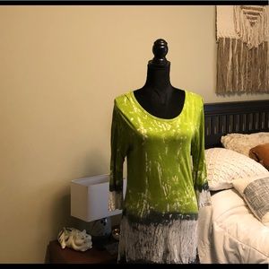 Parsley and sage size medium dress tie-dye